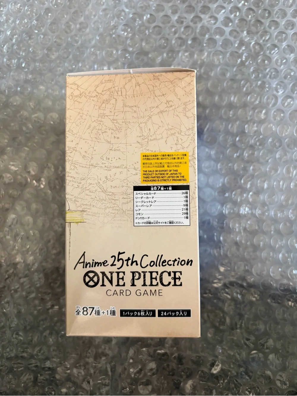 One Piece Anime 25th Collection Japanese Booster Box EB-02